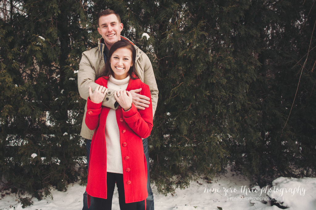 downtown cleveland winter engagement photos_004