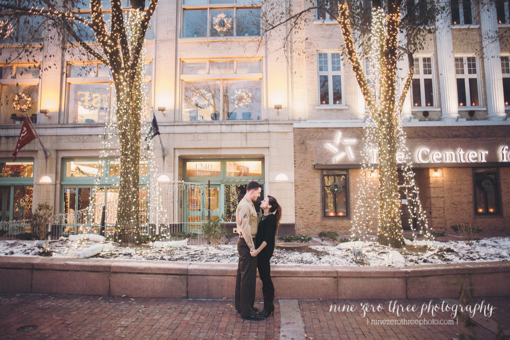 downtown cleveland winter engagement photos_011