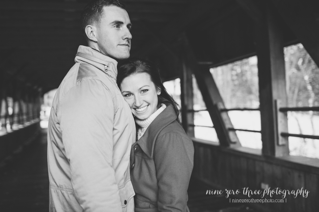 downtown cleveland winter engagement photos_002